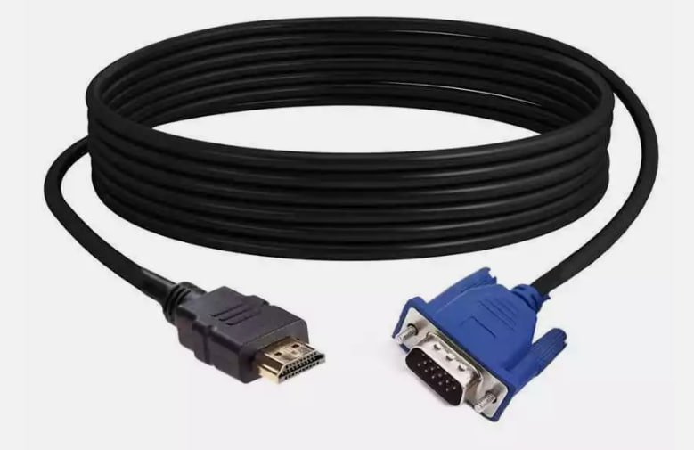 Second image of Adapter HDMI do VGA – przewód wideo do monitora lub projektora 1080P