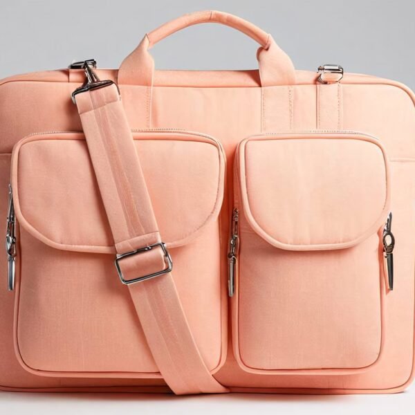 Second image of laptop bag peachy