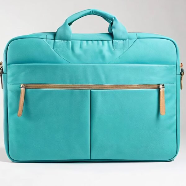 laptop bag turquoise