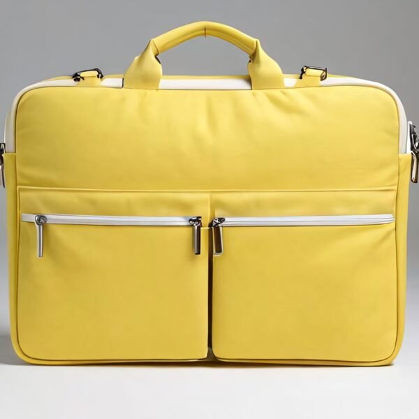 laptop bag lemon yellow