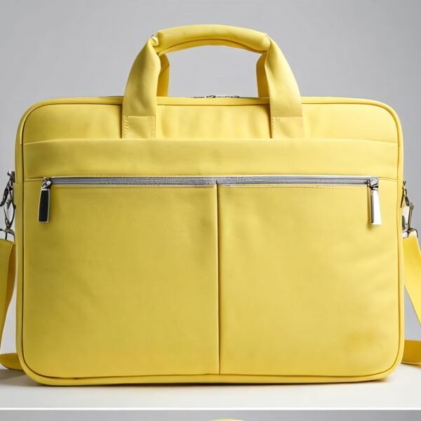 laptop bag lemon yellow