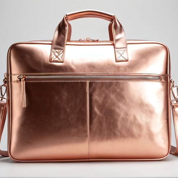 laptop bag rose gold