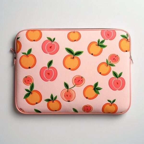 Etui na laptopa brzoskwinia