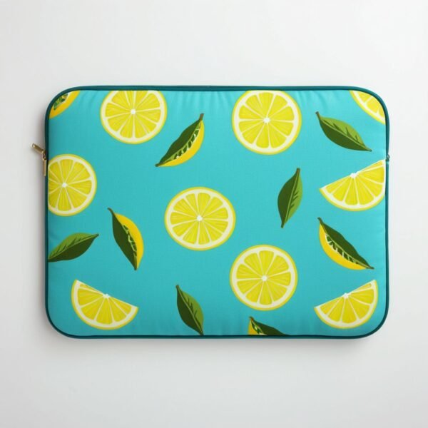 Etui na laptopa cytryna