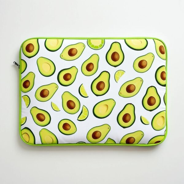 Etui na laptopa awokado
